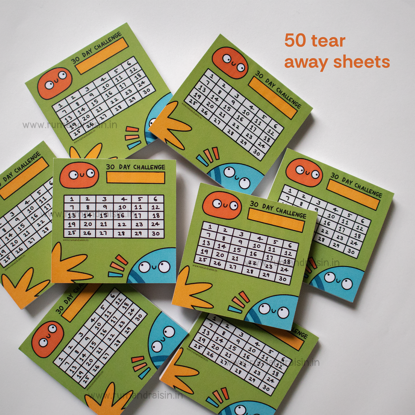 30 Day Challenge Memopad