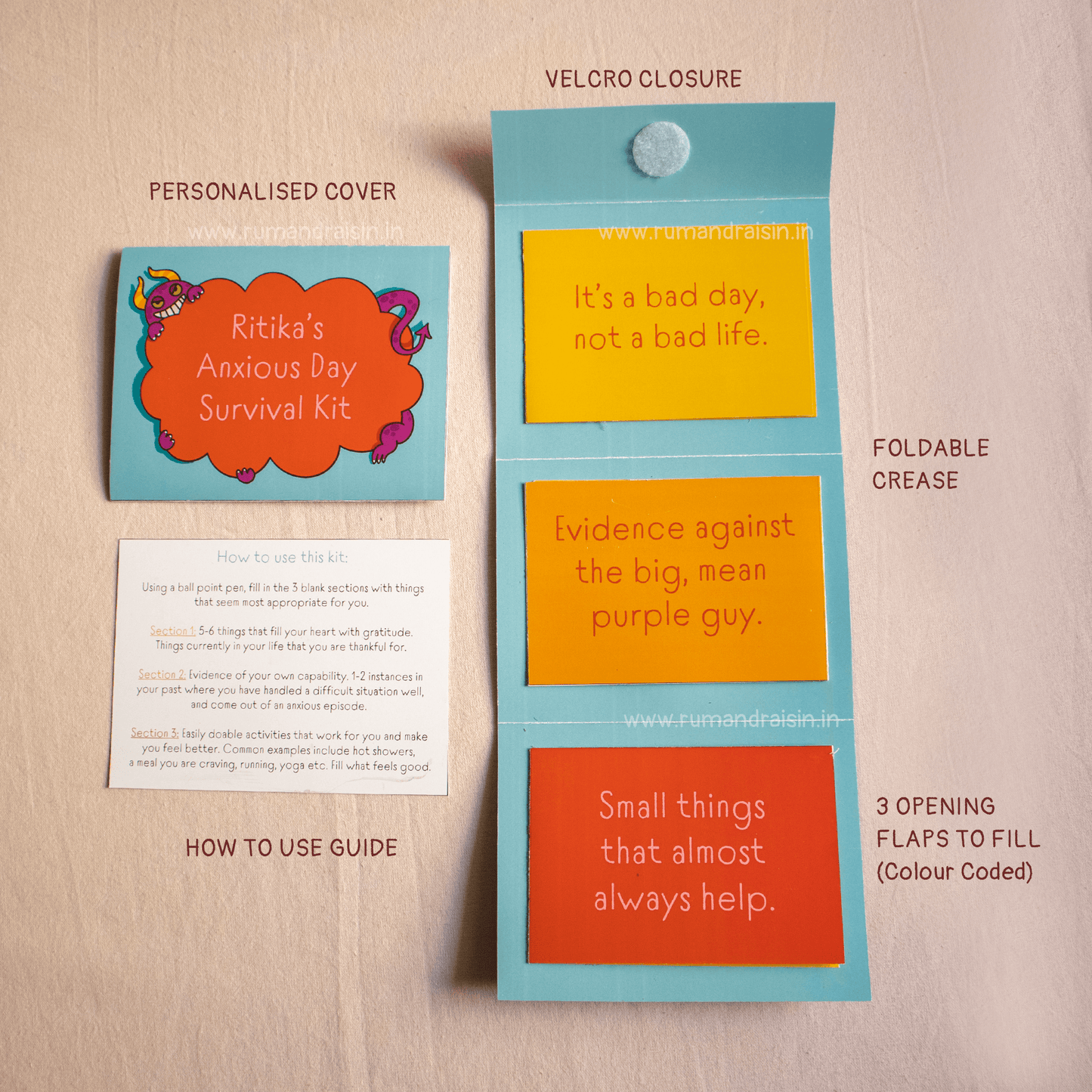 Anti-Anxiety: SAVER PACK - Rum and Raisin Studio