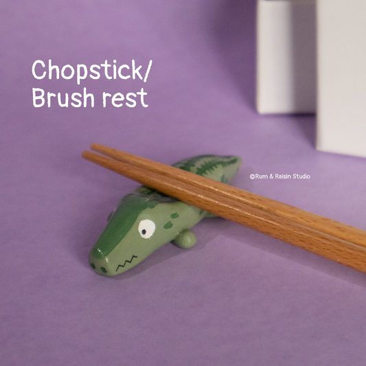 Crocodile Chopstick Holder