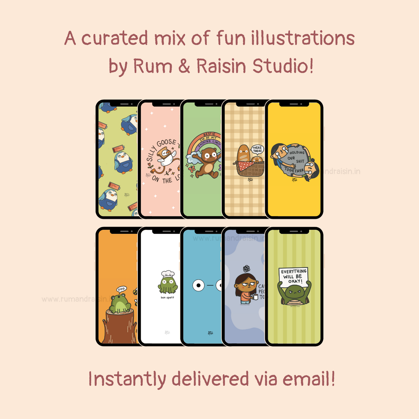 Mobile Wallpapers: Set of 10