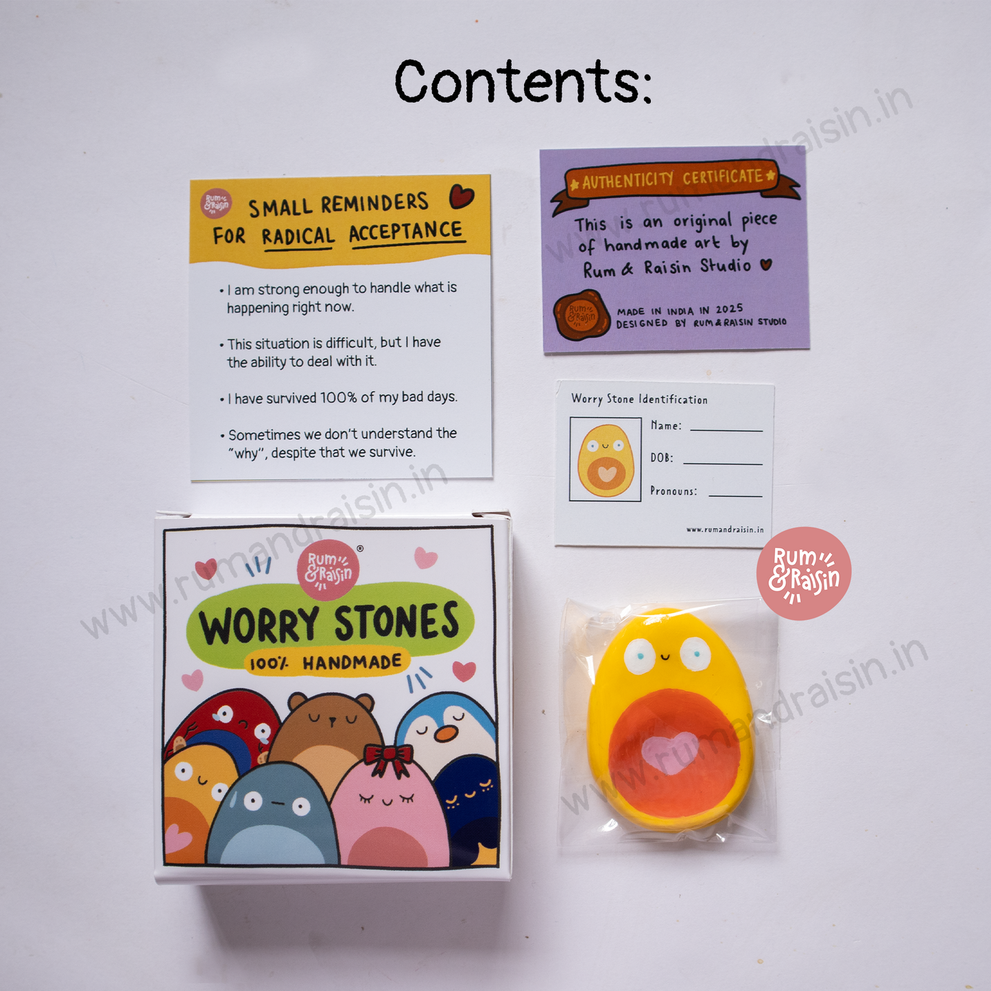 Radical Acceptance: Worry Stone