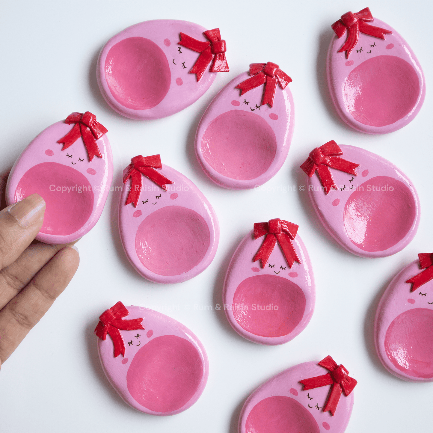 Self Compassion: Worry Stone - Rum and Raisin Studio