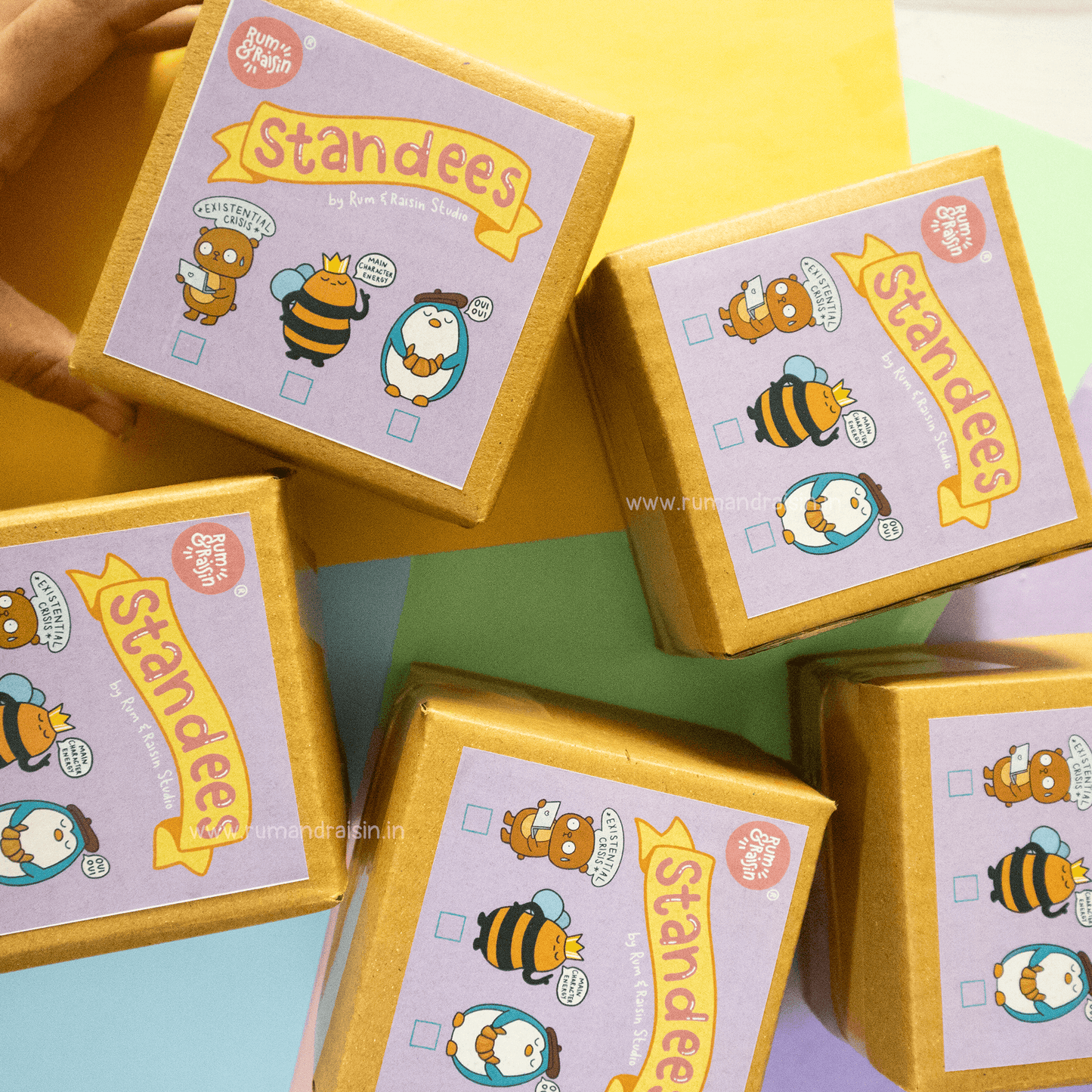 Queen Bee: Acrylic Standee - Rum and Raisin Studio