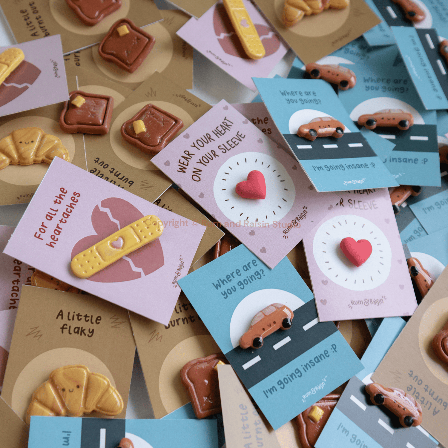 Handmade Pins & Charms