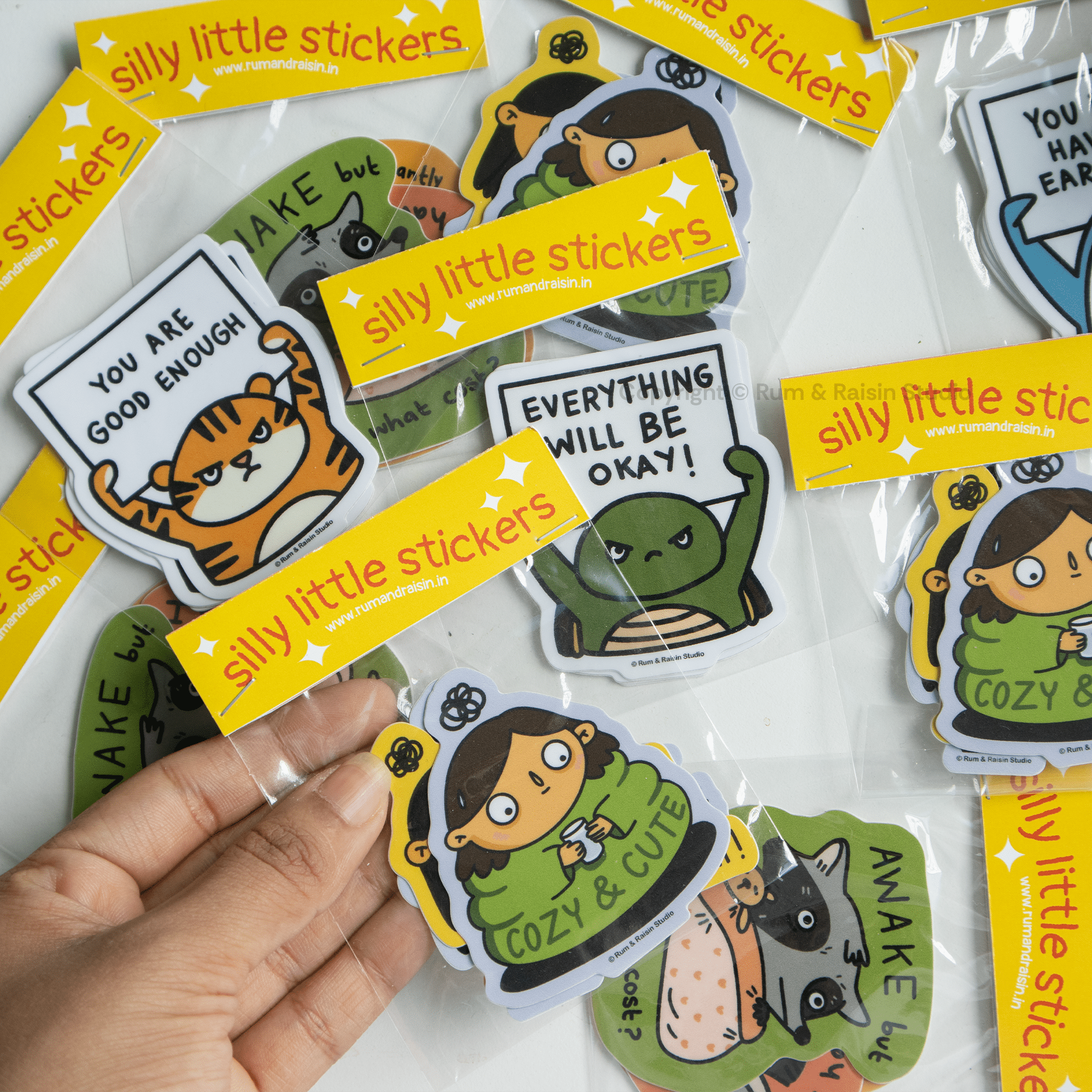 Vinyl Stickers – Rum and Raisin Studio