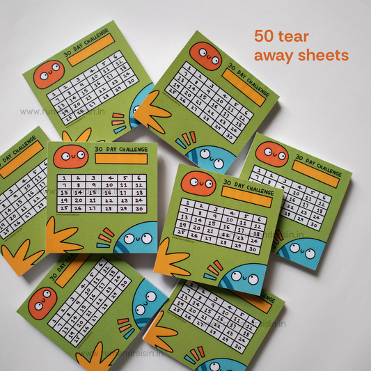 30 Day Challenge Memopad