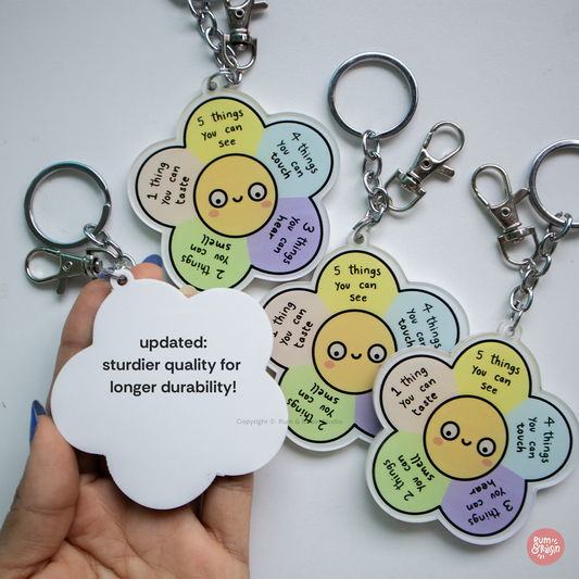 54321 Grounding: Acrylic Keychain