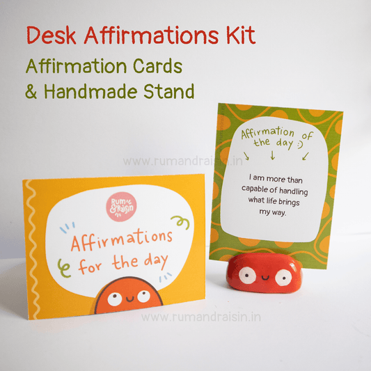 Affirmation Buddy - Rum and Raisin Studio