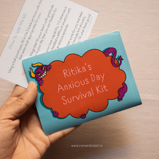 Personalised Anti-Anxiety Kit - Rum and Raisin Studio