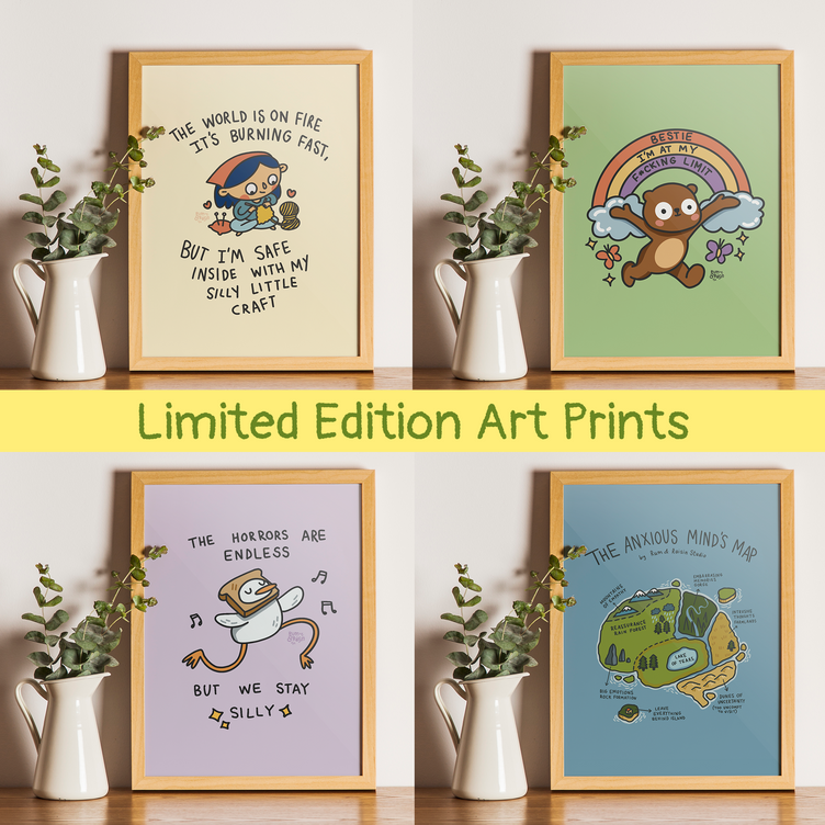 Original Art Prints - 7x9