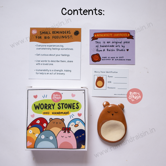 Big Feelings Stone: Bear