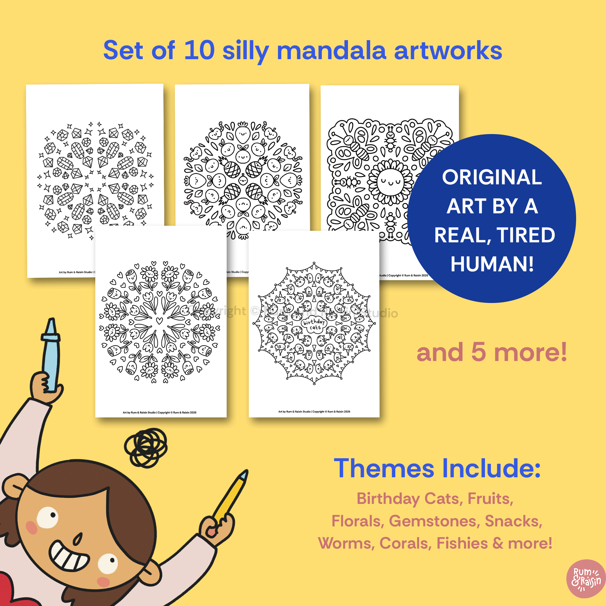 Colouring Pages - Set 1