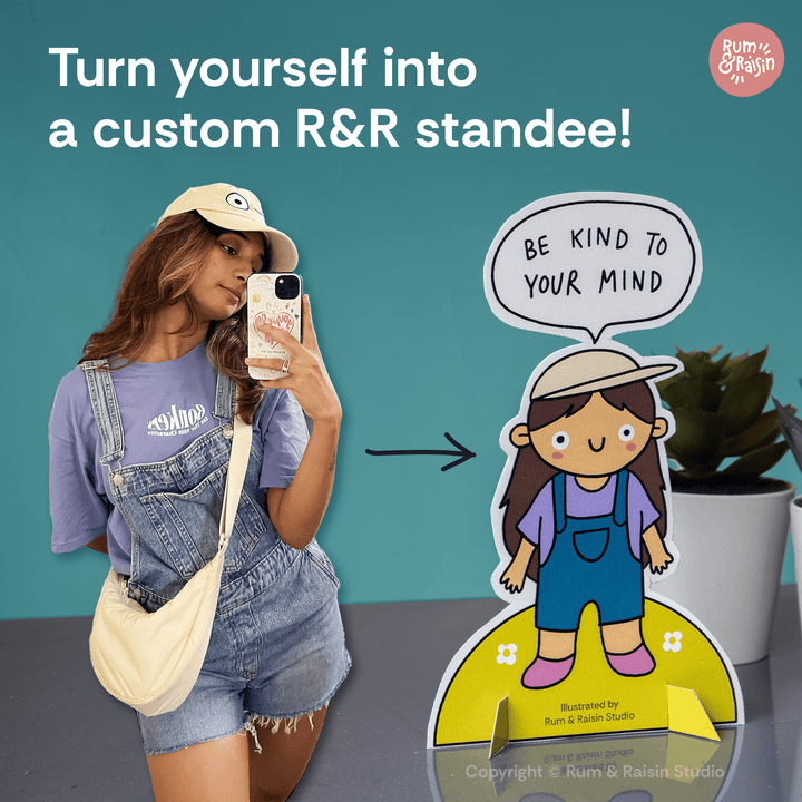 Desk Standees – Rum and Raisin Studio