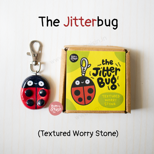 Jitterbug: Textured Worry Stone
