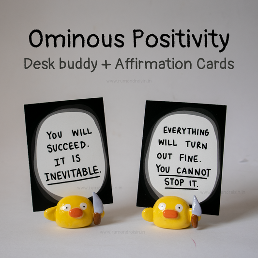 Ominous Positivity Cards