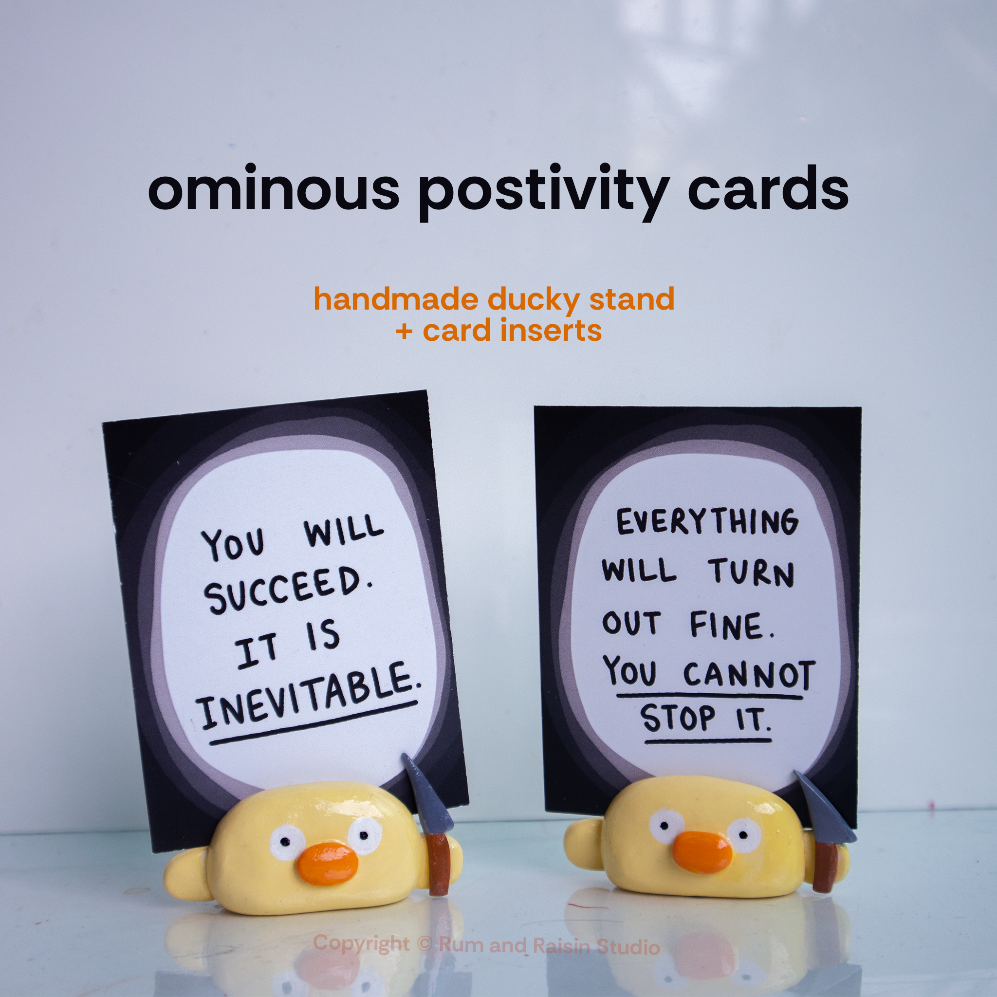 Ominous Positivity Cards