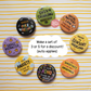 Illustrated Pin + Magnet (2 in 1)