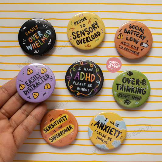 Illustrated Pin + Magnet (2 in 1)