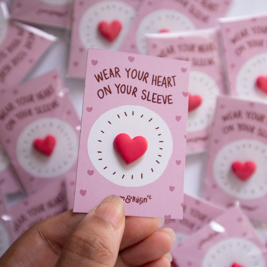 Heart on your Sleeve: Pin