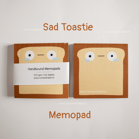 Sad Toastie: Memo Pad