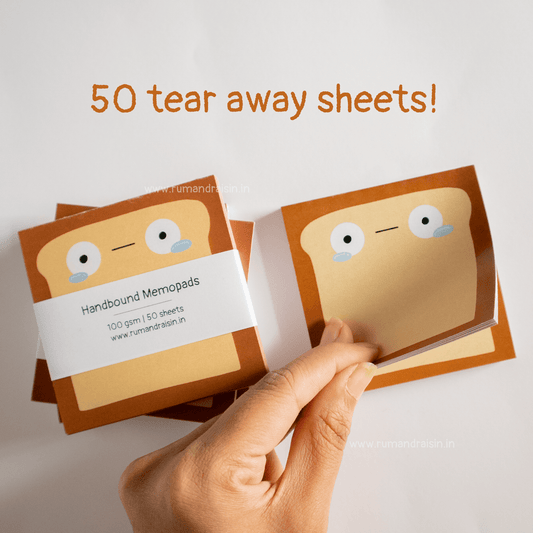 Sad Toastie: Memo Pad
