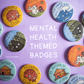 Illustrated Badges - Set of 2