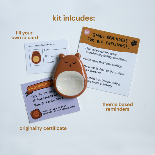 Big Feelings Stone: Bear