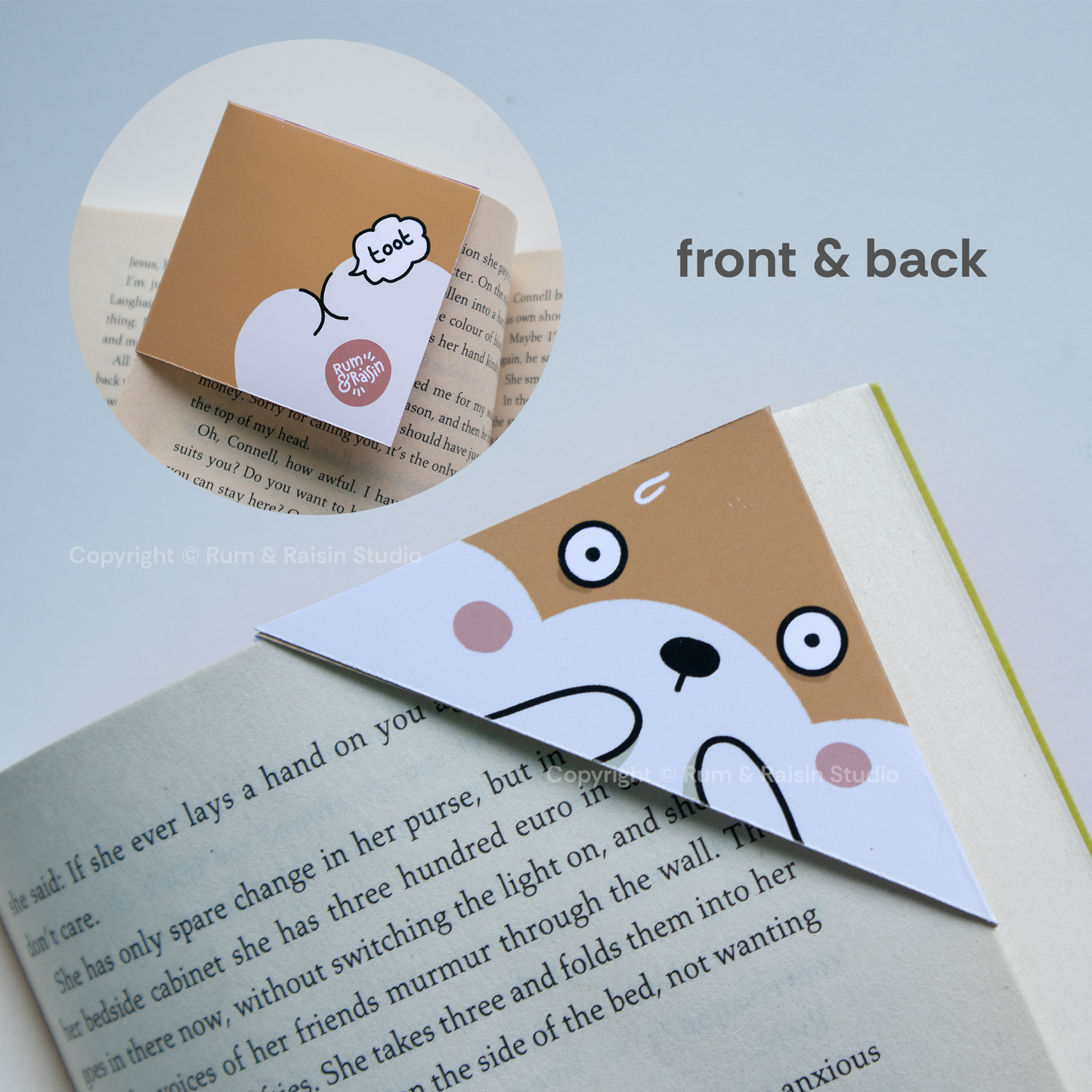 Pagemarkers - Sloth & Corgi