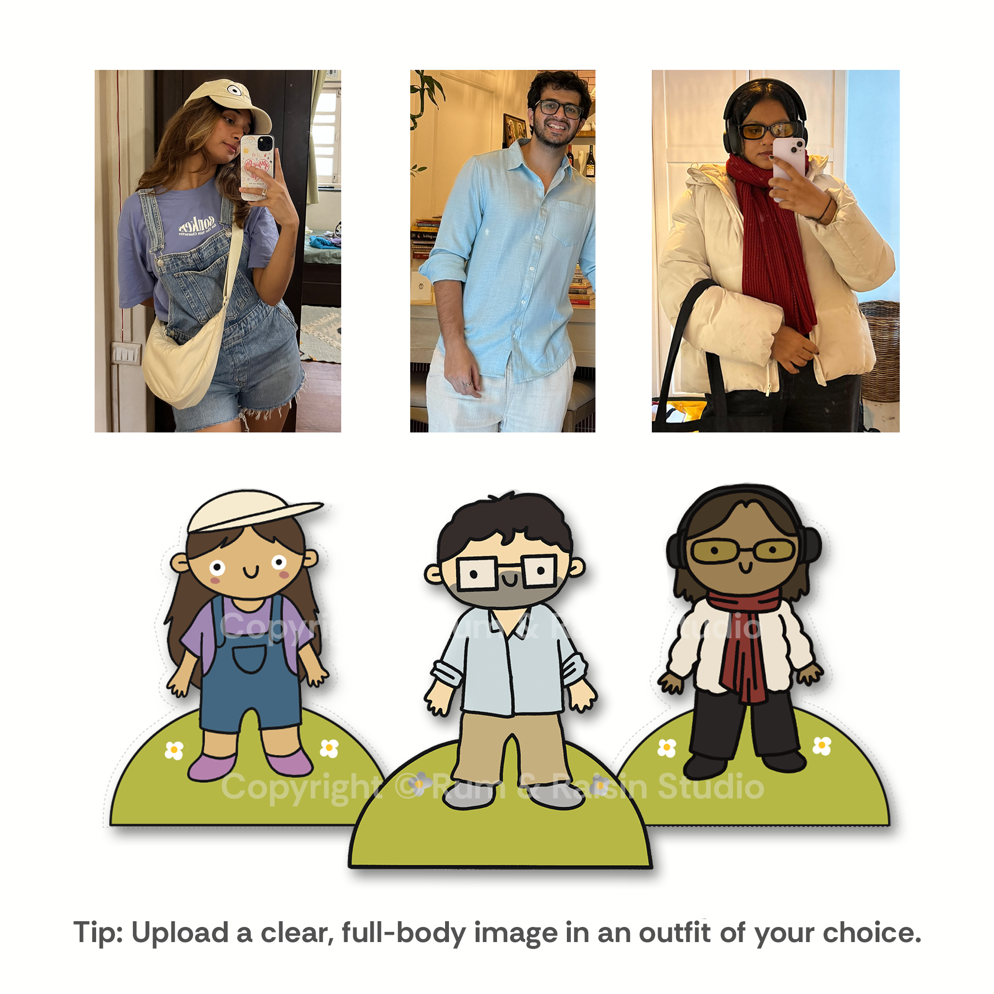 Custom Illustrated Standee