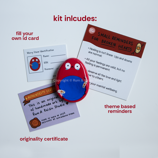 Heartbreak Worry Stone