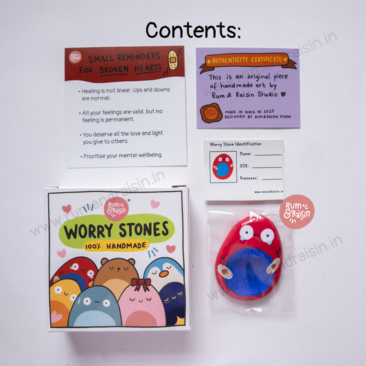 Heartbreak Worry Stone