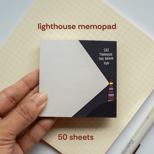 Lighthouse: Memopad - Rum and Raisin Studio