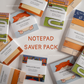 Notepads: Saver Pack of 5