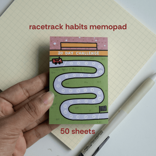 Racetrack: Habit Builder - Rum and Raisin Studio