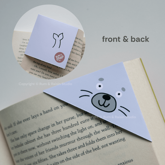 Pagemarkers - Tiger & Seal - Rum and Raisin Studio