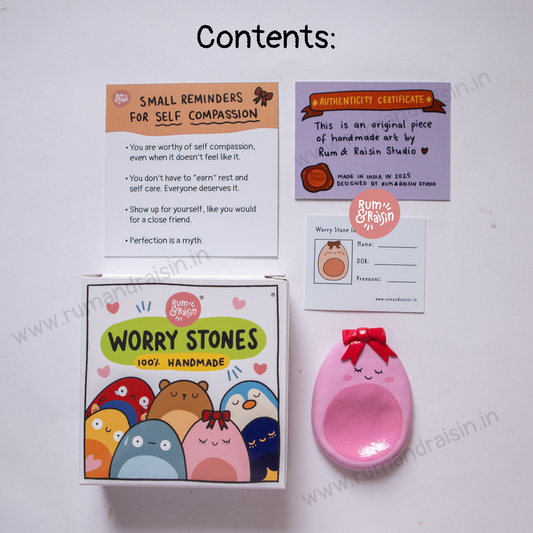Self Compassion: Worry Stone