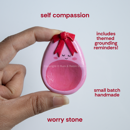Self Compassion: Worry Stone