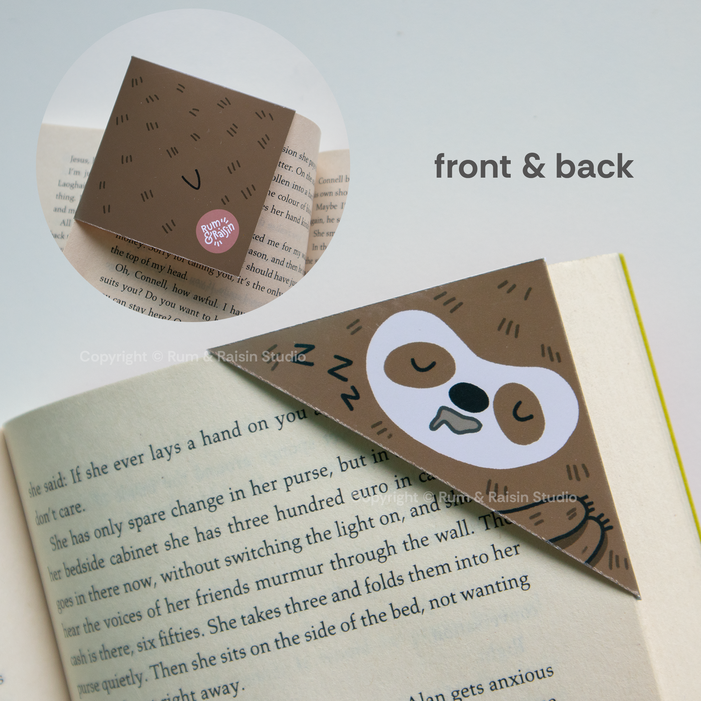 Pagemarkers - Sloth & Corgi