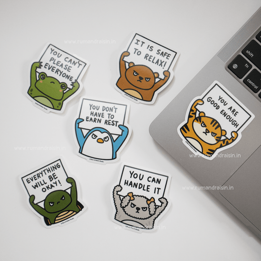 Stuff to Remember - Sticker Set - Rum and Raisin Studio